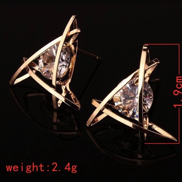 NWOT sterling silver earrings - Picture 5 of 7